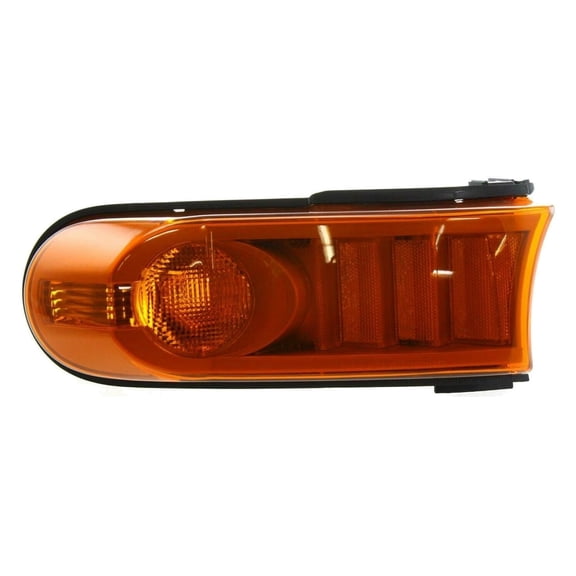 DAMAIJOY Signal Light Passenger Side Amber Lens Turn Plastic Lens for Toyota for FJ Cruiser Base 2007-2011 Without Bulb(S)-Assembly Right 9606992 8113135460