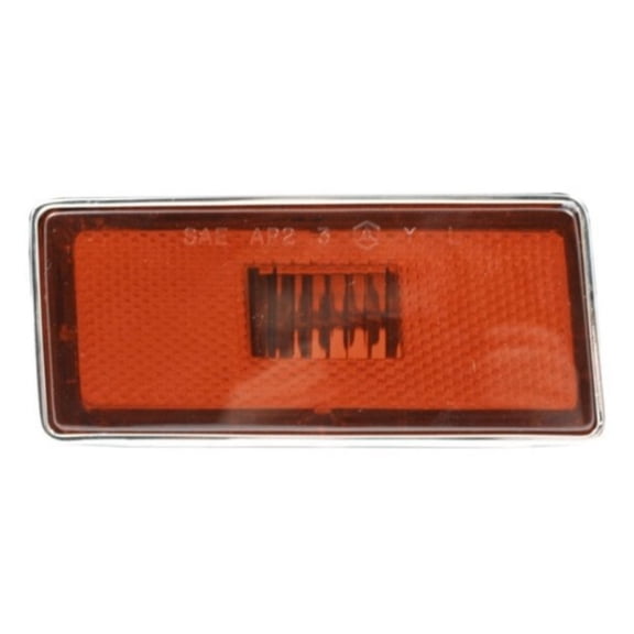 DAMAIJOY Signal Light Rear Side Signallamp Early Marker Light Assembly for Chevy for Corvette Base 1970-1974