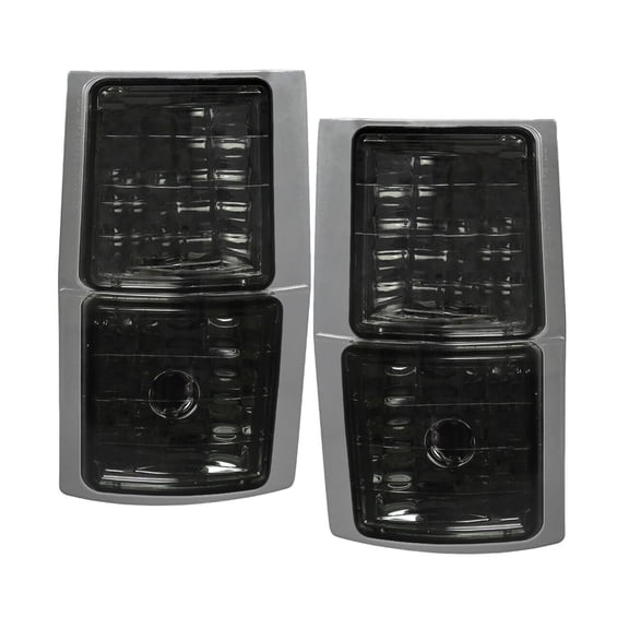 DAMAIJOY Smoke Corner Lights C/K Turn Signal Lamp Heavy Duty ABS Plastic Housing / Polycarbonate Lens Front Left Right for Chevy for Tahoe for C/K 2500/1500 Suburban for C/K 3500/2500/1500