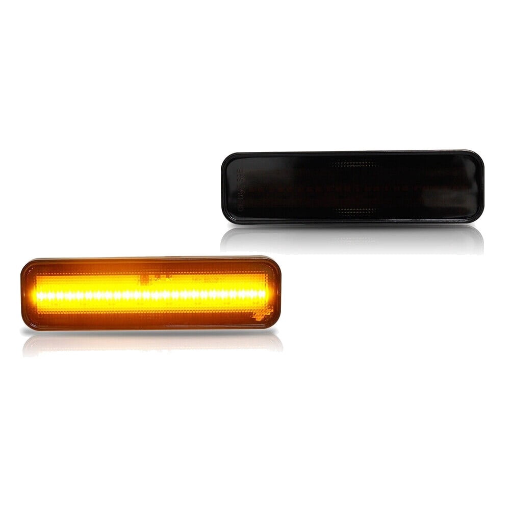 Amber Front Bumper Side Marker Lights For 1982-1987 El Camino & Caballero – Pair
