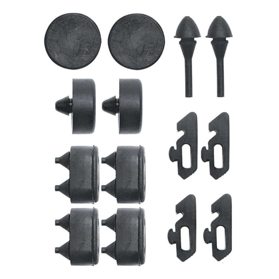 DAMAIJOY Soffsea1 for Chevy for Chevelle Base 68 70-72 & 300 Deluxe 68-69 & Concours/Malibu/Nomad/SS 68-72 & Concours Estate/Greenbrier 69-72 for Monte Carlo Base 70-71 Rubber Bumper Stopper Set