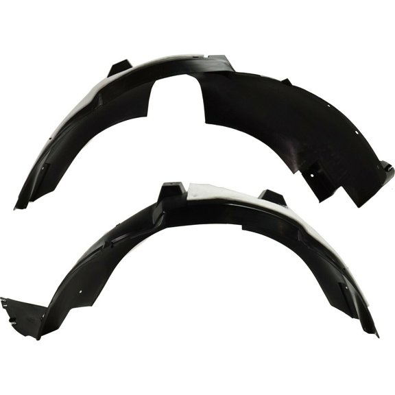 DAMAIJOY Splash Shield for Chevy for Equinox LTZ 2014-2016 & LS/LT 2014-2017 & L 2015-2017 Front Left & Right Side Set of 2 Plastic Wheel Liner-Part Name GM1248240 23271691