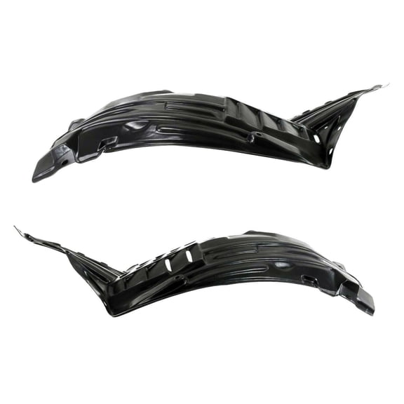 DAMAIJOY Splash Shield for Nissan for 350Z Base/Enthusiast//Track 2003-2005 Convertible Front LH & Section Set of 2 Plastic Wheel Liner-Part Name 10822108 NI1250130