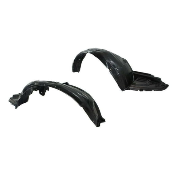 DAMAIJOY Splash Shield for Subaru for Impreza Sport 2008-2009 & WRX 2008-2010 & 2.5i/Outback Sport 2008-2011 & 2.5 GT 2009-2010 Front Left & Right Side Set of 2 Plastic Wheel Liner-Part Name