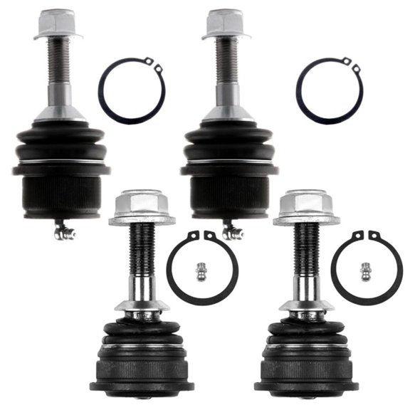 DAMAIJOY Suspension Control Arm Kit Front Upper Lower Side Alloy Steel Ball Joints for Ford for Crown Victoria 2003-2006,for Lincoln for Town Car 2003-2006 Mounting Hardware K80141 EC81390701