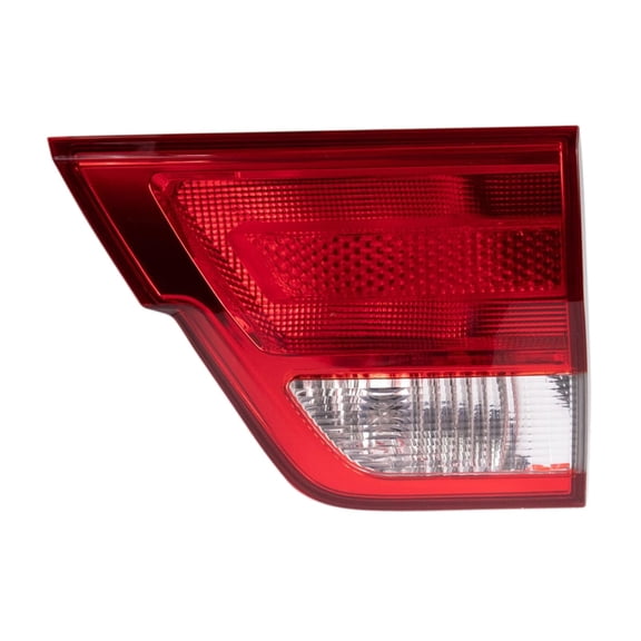 DAMAIJOY Tail Light Assembly Right Passenger Inner Side Red Clear for Jeep for Grand Cherokee Laredo/Limited/Overland 11-13 & SRT8 12-13 -Bulb Technology Clearred 57010274AF CH2803101