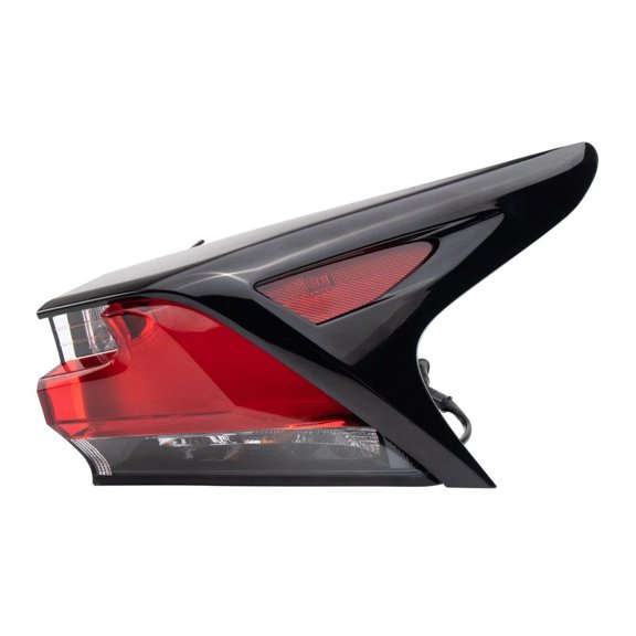 DAMAIJOY Tail Light Assembly Right Passenger Side Red Clear for Lexus for NX200t Base/F Sport 15-16 Clearred 324-1908R-AS LX2805117