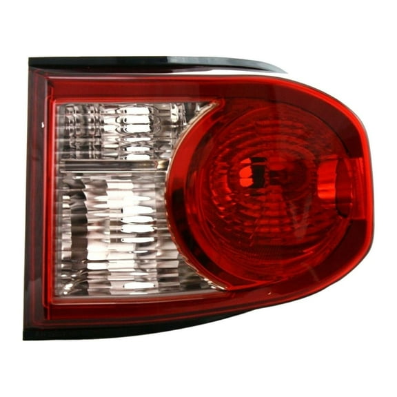 DAMAIJOY Tail Light Assembly Right Passenger Side Red for Toyota for FJ Cruiser Base 07-11