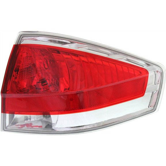 DAMAIJOY Tail Light Bulb Right Passenger Side Clear & Red Lens W/ Bulb Tail Lamp for Ford for Focus S/SE/SEL/SES 09-11 FO2801215C 14879456