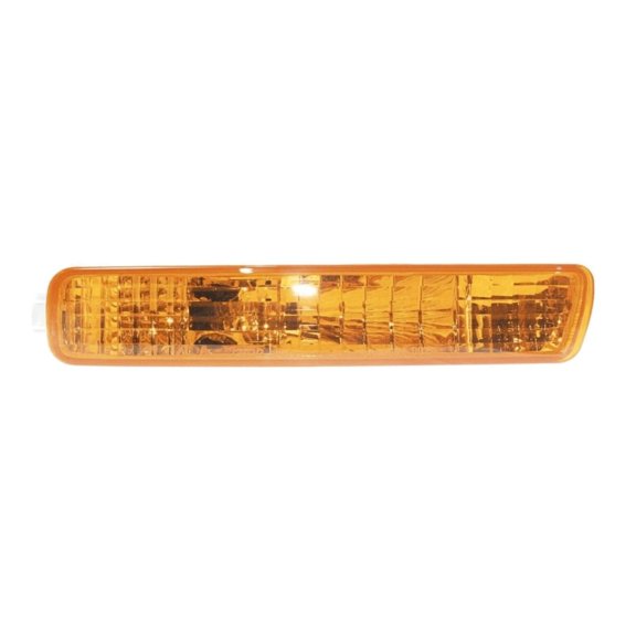 DAMAIJOY Tail Light Front Right Side Amber Lens W/ Bulb Tail Lamp Bumper Mounted Turn Signal Parking Light Lens for Honda for Accord DX/EX/LX 1994-1995 HO2531107 16571527
