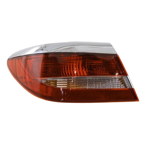 DAMAIJOY Tail Light Left Driver Side Clear Lens W/ Bulb Tail Lamp for Buick for Verano Base 12-17 & Convenience/Leather 13-17 14870020 22879048
