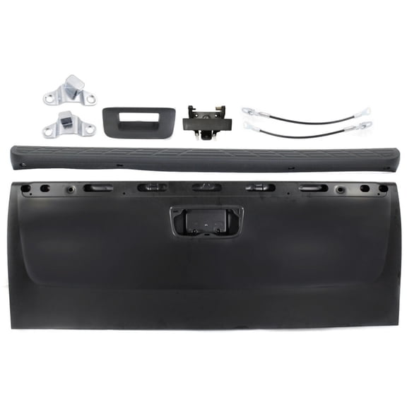 DAMAIJOY Tailgate Kit for Chevy for Silverado 1500 2007-2013,for GMC for Sierra 1500 2007-2013 7pc Primed (Steel) 15140549 GM1915125