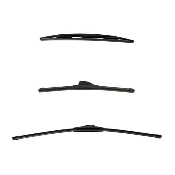 DAMAIJOY Tech & Exact for Subaru for Impreza 2012-2014 Windshield Wiper Blade Front & Rear 3pc Set -26