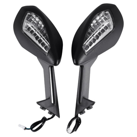 DAMAIJOY Turn Signals Light Mirrors Panigale 1299 for Ducati for 1299 Panigale 2015-2017 & Panigale R 2018-2019 & Panigale S 2015-2017 for 959 Panigale 2016-2019