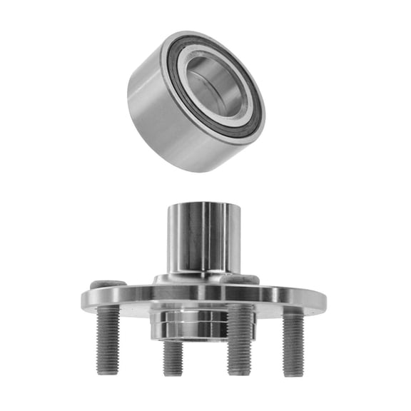 DAMAIJOY Wheel Bearing and Hub Front for Scion for xA 1.5L 2004-2006 for xB 1.5L 2004-2006,for Toyota for 1.5L 2000-2005 2 Piece BHA53179