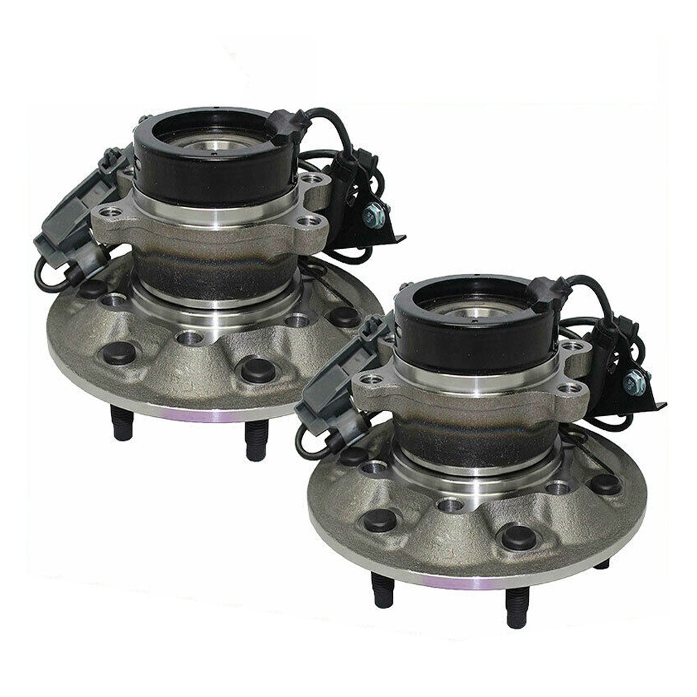 DAMAIJOY Wheel Hub and Bearing Assembly Front Left Driver Side Polished Protected 4WD for Chevy for Colorado 2004-2008,for GMC for Canyon 2004-2008,for Isuzu for i- 350 2006 for i- 370 2007-2008
