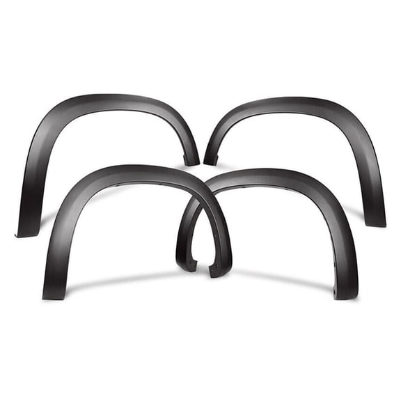 DAMAIJOY Wheel Protector Flare Textured Black 4pc - Polypropylene Factory Grade Plastic Front Rear Left Right for Chevy for Silverado 1500 2019-2022 Style 4CAR-FF- 19419893