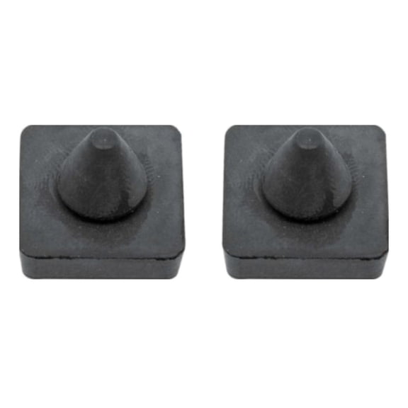 DAMAIJOY Window Stop Bumper Set for Chevy for Truck 3100/3600/3800/Base 47-55 & 3900 48-54 & 3700 48-55,for GMC for Truck Base 47-55 and Trucks Left Right Rubber