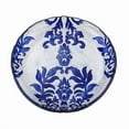 thumbnail image 1 of DAMASK 6.5" BLUE VELVET CANAPE PLATE, 1 of 1