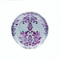 thumbnail image 1 of DAMASK 8.5" TWO PURPLE SALAD PLATE, 1 of 2