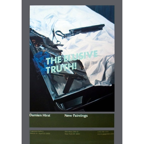 DAMIEN HIRST The Elusive Truth-Dissection Table with Tools, 2006