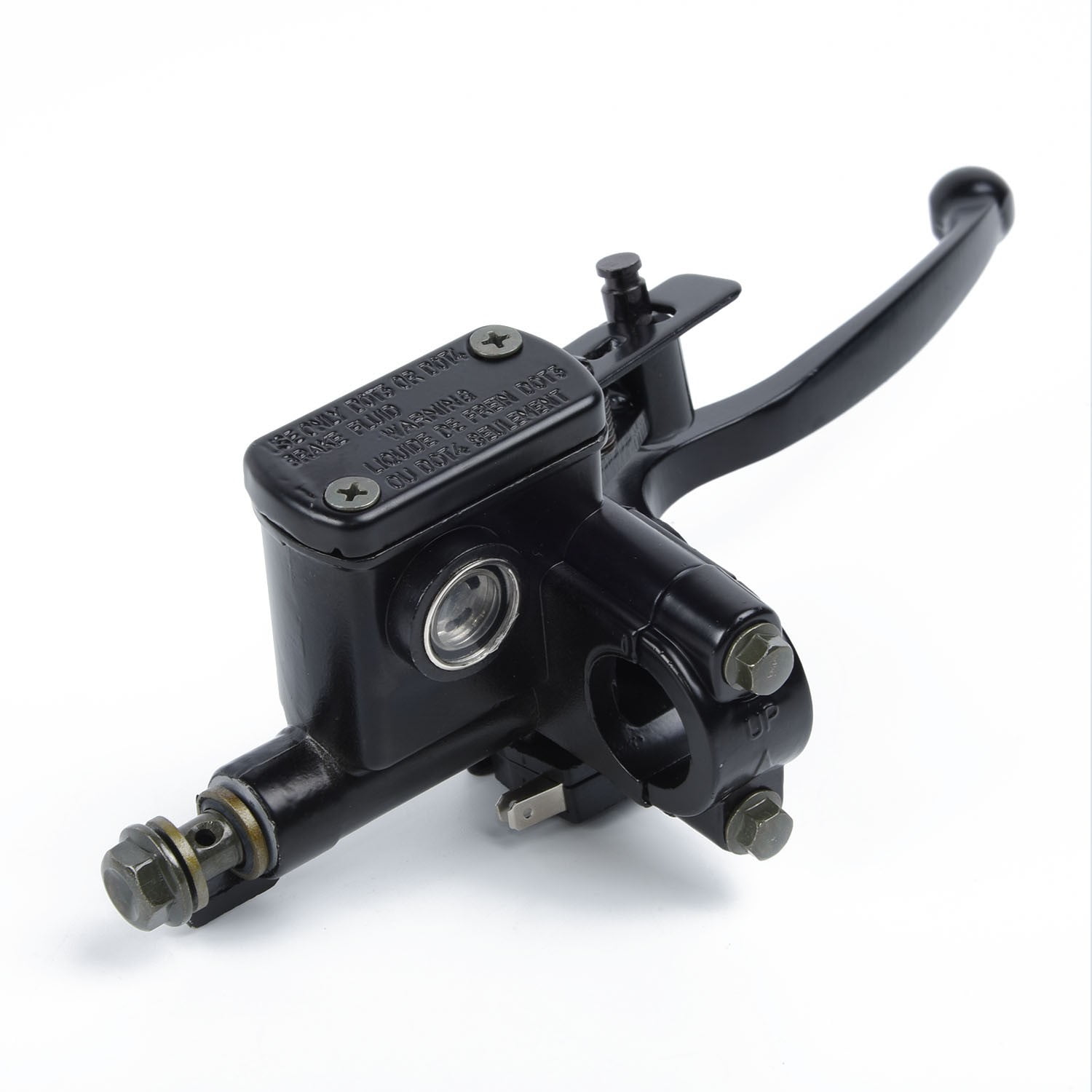 10mm Front Right Hydraulic Brake Master Cylinder Lever For Dirt Bike, Motorcycle & ATV
