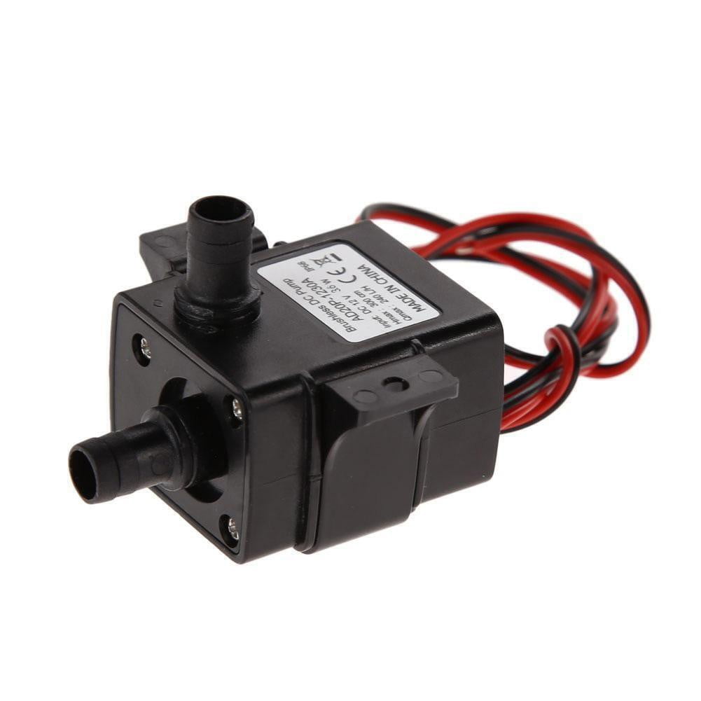 DAMIFU 12V 5W Water Pump High Pressure Diaphragm Self Priming Pump 240L/H RV Caravan
