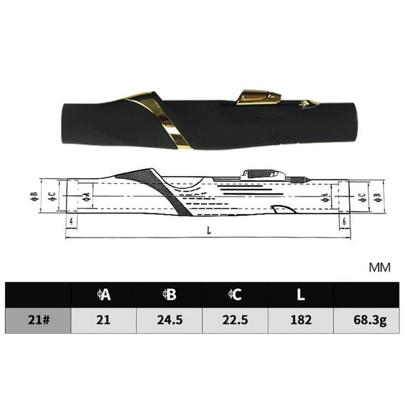 DAMIFU 182Mm Plate Reel Seat Fishing Rod Building Repair Diy Rock Modified Rod Guide