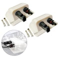 thumbnail image 1 of DAMIFU 2 Pcs Waterproof Junction Box For Solar Panel Installation Abs Plastic White, 1 of 8