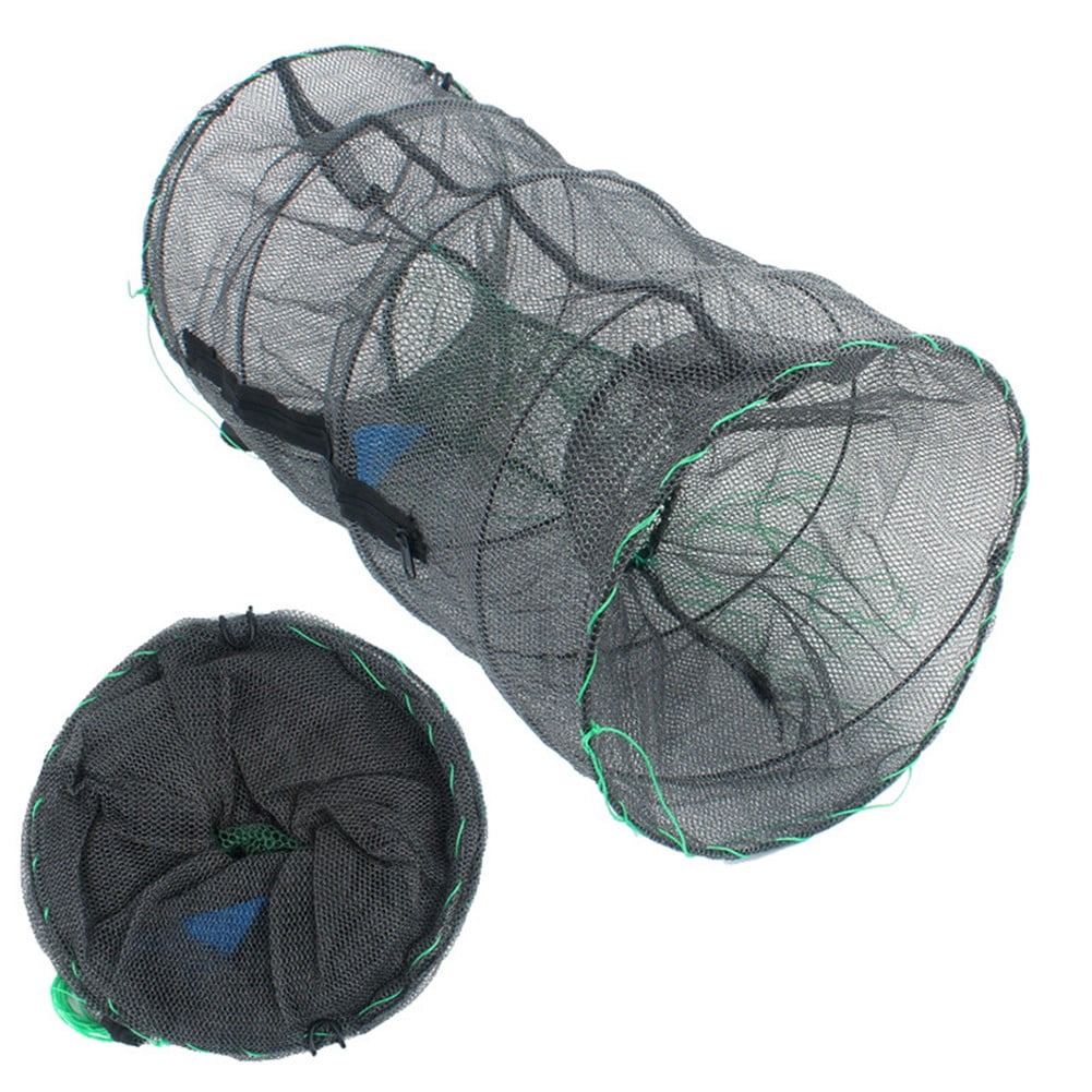 Rectangular Dip Net DAMIFU 2023 Hot Fishing Net Foldable Portable Dip Net Fish Cage Nylon ...