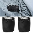 thumbnail image 1 of DAMIFU 2PCS Car Mirror Cover grey Wing Mirror Cover Snow Ice Mirror Protective, 1 of 8
