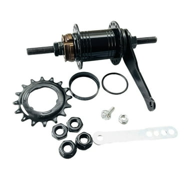 36H Coaster Brake Rear Hub For Single Speed Bikes – 120mm OLN, 18T Freewheel, Stainless Steel