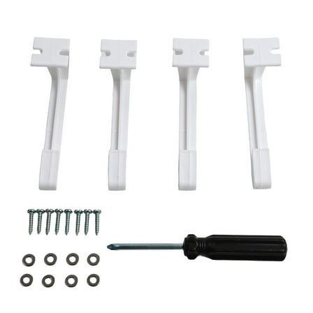 DAMIFU 4 Packs Rv Side Curtain Hold Down Caravan Curtain Retainer Rv Window Covering