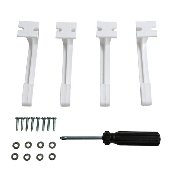 DAMIFU 4 Packs Rv Side Curtain Hold Down Caravan Curtain Retainer Rv Window Covering