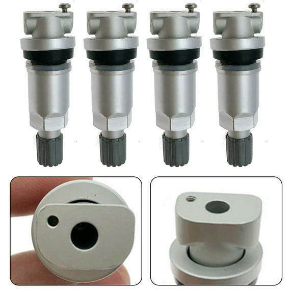 DAMIFU 4Pcs Car Tire Pressure Sensor Tpms Valve Stem Repair For Jeep For Dodge For Chrysler Car Tire Pressure Alarm Monitor System