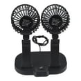 thumbnail image 1 of DAMIFU Auto Fan Usb Electric Car Circulator For 360 Degree Adjustable Car Fan Low Noise, 1 of 9