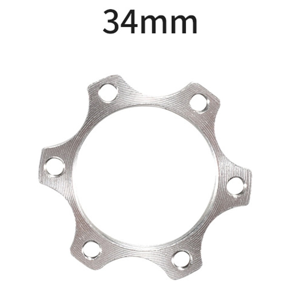 DAMIFU Bicycle Disc Brake Rotor With Screws 160mm 6 Hole High Hardness ...