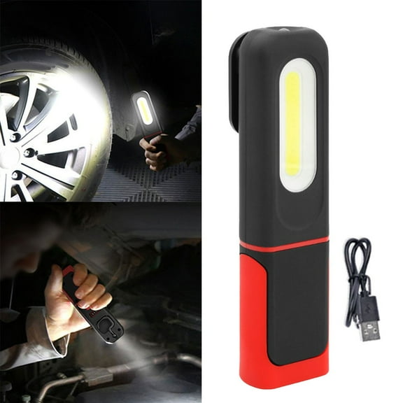 DAMIFU COB LED Work Light Torch Inspection Lamp Magnetic Flash Light Cordless