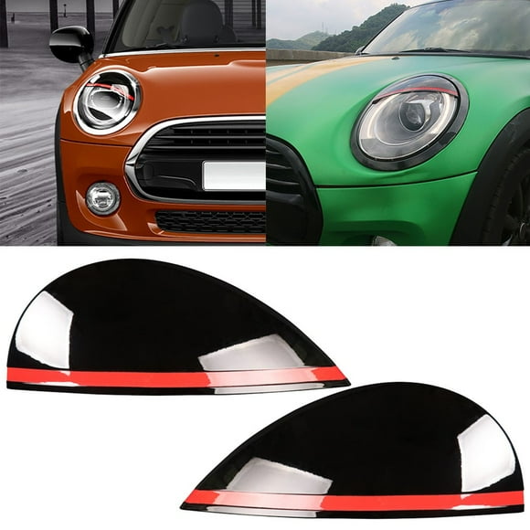 DAMIFU Car Headlight Eyebrow Decoration Stickers For Mini Cooper F54 F55 F56 F57 F60
