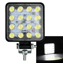 DAMIFU Car Led Bar Worklight 16Smd Work Light Auto Light For Atv Suv Spotlight Head