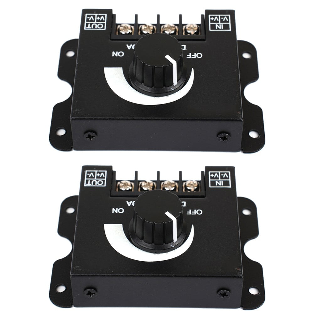DAMIFU DC12-24V 30A LED Dimmer Switch Voltage Regulator Adjustable ...