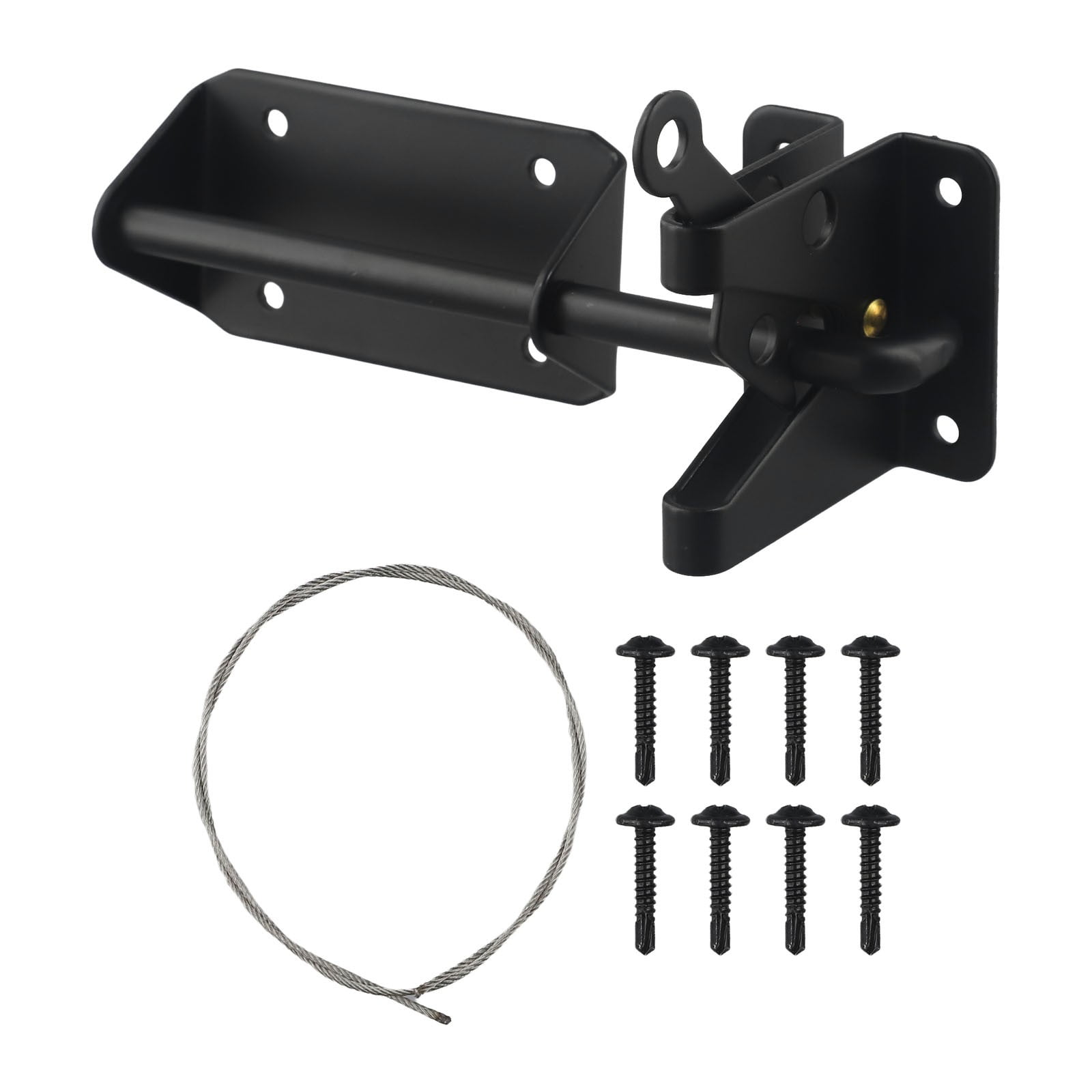 DAMIFU Door Latch Heavy Duty Gate Latch Kit for Outdoor Garden Pool