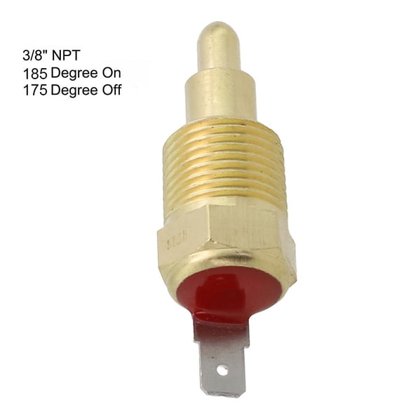 DAMIFU Electric Cooling Fan Switch 3/8 Npt For Engine Temperature Measurement