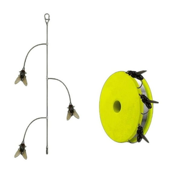 DAMIFU Fly Imitation Lure Set - 3/5-Hook Floating Rigs