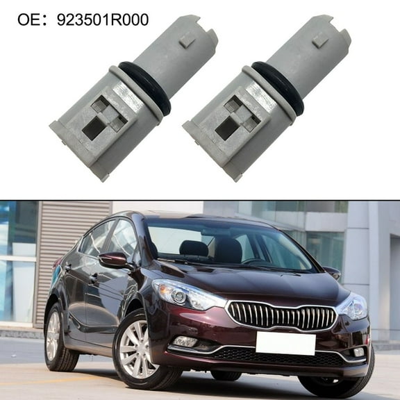 DAMIFU For Hyundai For Reina For KIa K2 Plate Light Side Lights T10 LED Turn Signal Lamp Bulb Holder 923501R000