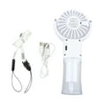 thumbnail image 1 of DAMIFU Handheld Spray Water Fan Usb Charging Hung Neck Portable Mini Fan Household Power Manual Tool Home Improvement Accessory, 1 of 9