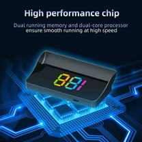 DAMIFU Hud Car Head Up Display Speedometer Windshield Projector Gps System For All Cars