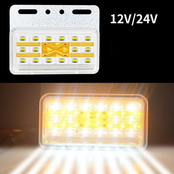 DAMIFU Led Side Light 24V Independent Steering High Brightness Waterproof Floor Lamp