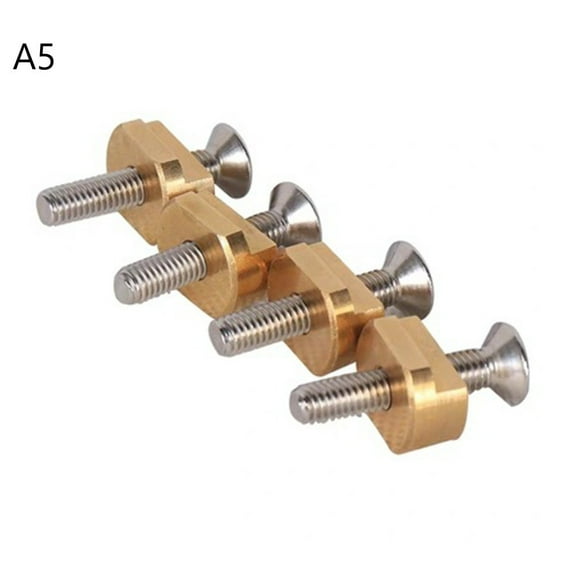 DAMIFU Metal Surfboard Screws A Nuts 14.9*8.5Mm Screws 5.8*35Mm For M6 Surfboard Accessories Two Size Options Lightweight Design