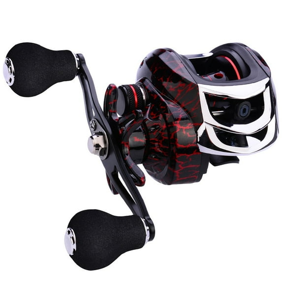 DAMIFU Outdoor Fishing Dw121 Baitcast Reel - 7.1:1 Ratio, 18+1Bb, 10Kg Drag